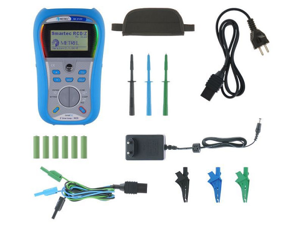 Metrel Leitungs-Schleifenimpedanz Smartec Z Line - Loop / RCD - Standard Set, MI 3122, 20991539