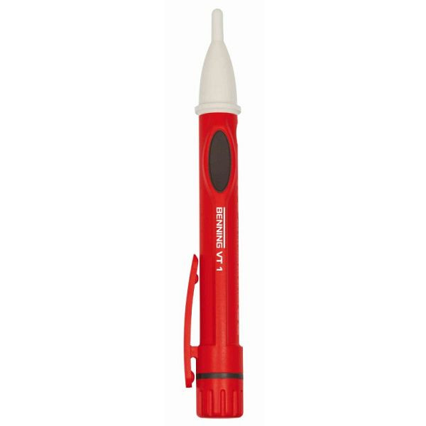 Benning VT 1 berührungsloser Phasenprüfer, Optische Anzeige: rote LED-Prüfspitze, 020054