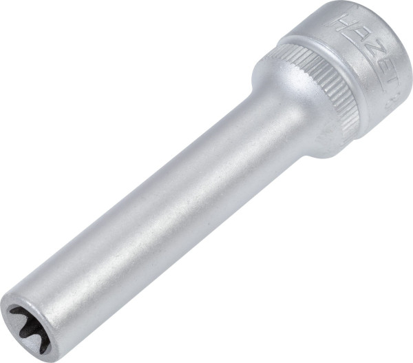 Hazet Steckschlüsseleinsatz TORX®, Vierkant hohl 10 mm (3/8 Zoll), Außen TORX® Profil, E8, Lange Ausführung, 880LG-E8