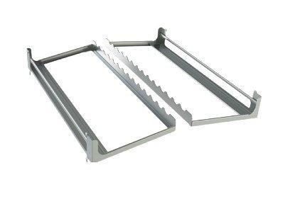 IDEAL AKE Auflagesystem PICCOLO für WKS je Ebene bis zu 13 Flaschen (Platzbedarf: 6 Rasterpunkte), schräg liegend, ausziehbar, 485E-384933