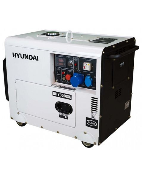 HYUNDAI Diesel Generator, Generator Max. Leistung: 5.3 kW, DHY6000SE D