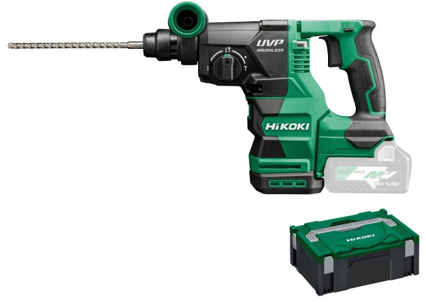 HiKOKI 36V Akku Bohr-& Meißelhammer (Brushless), ohne Akku, ohne Ladegerät, DH3628DA (Basic) (HSC II), DH3628DAW2Z