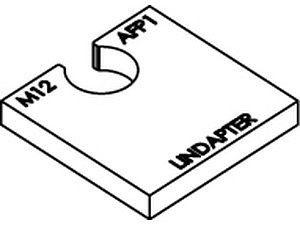 ART 82043 LINDAPTER-Ausgleichscheiben Stahl AF M 12 P1 Scheiben, feuerverzinkt VE=S