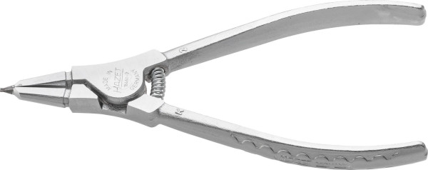 Hazet Sicherungsring-Zange, Norm: DIN 5254 Form A, Oberfläche: verchromt, Spitze stahlgrau, Länge: 139 mm, 1846C-0