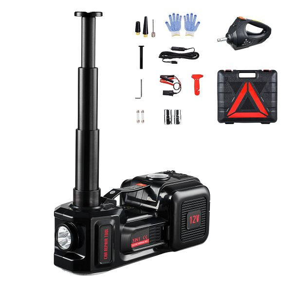 VEVOR Elektrischer Wagenheber 5t Wagenheber-Set mit Schlagschrauber, Schwarz, DDYYQJDTJHSPT7GXRV9