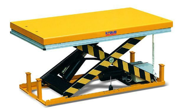 KRAUS Scherenhubtisch HTC 1001, 1000kg Nutzlast, 785mm Nutzhub, 1300001