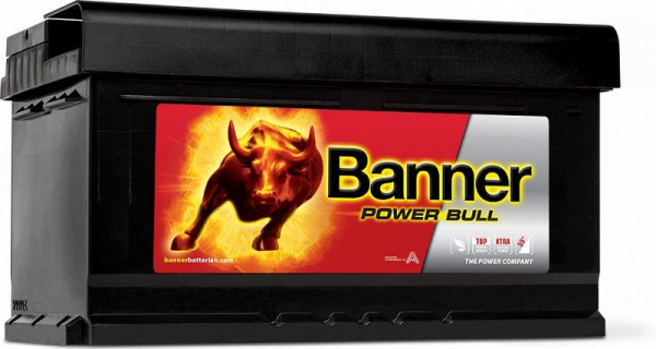 Banner Power Bull P80 14, Kalzium PKW Batterie der neuesten Generation, 013580140101