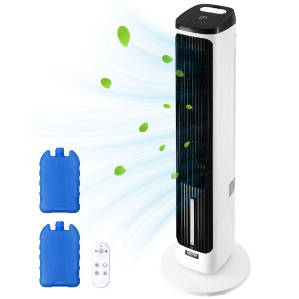 VEVOR φ308x1017mm Turmventilator 24-Stunden-Timer 7,1m/s mit Fernbedienung, LFTSZL40INCH7K09SV2