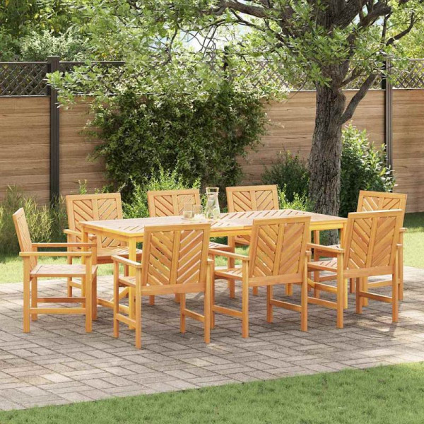 vidaXL Garten Esszimmerstühle, VE: 8 Stück, Braun 59 x 62.5 x 89 cm, 3154133