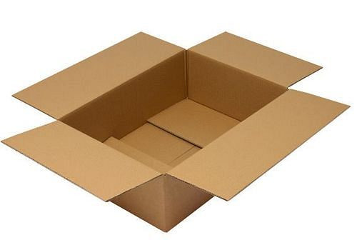 TransPak Wellpapp-Faltkarton 2-wellig, Innenmaß 610 x 430 x 190 mm, Format A2, Qualität 2.30BC, VE: 10 Stück, 299388