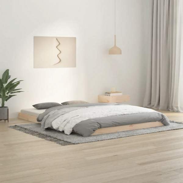 vidaXL Massivholzbett 140x200 cm Kiefer, 823444, 8720845639693
