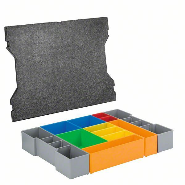 Bosch Boxen für Kleinteileaufbewahrung L-BOXX inset box Set 12 Stück, 1600A016N9