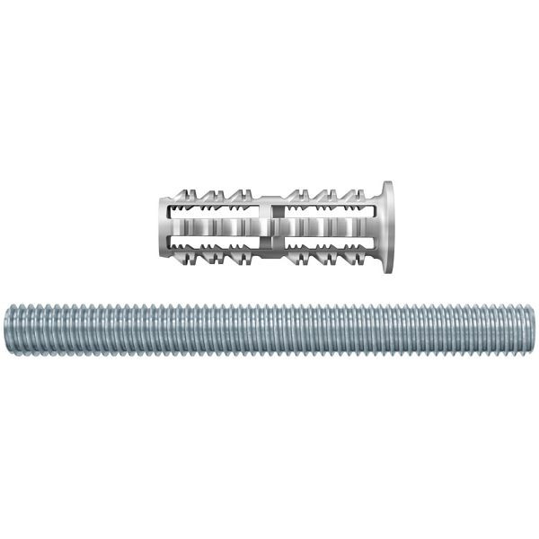 Fischer Gewindestangendübel RodForce FGD M6 x 35 mit 60 mm Gewindestange, VE: 5 Stück, 546430
