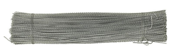KUKKO Plombendraht, verzinkt, in Bunden, Länge: 180 mm, Drahtstärke: 0,5 x 0,3 mm, 334-934