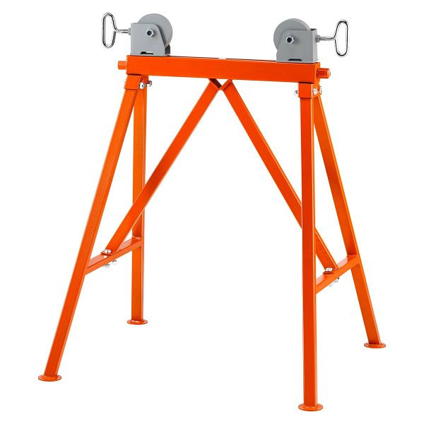 VEVOR Rollenständer mit Rollenkopf 1134 kg Tragfähigkeit Rollenbock #45 Stahl Rollbock 5 bis 91 cm, ZXGDZCZJ35YCQ3B2SV0