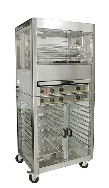 ROLLER GRILL Warmhaltevitrine passend für Hähnchengrill RBE25, RE2