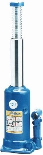 Kunzer Wagenheber mit Pumphebel, 12 Tonnen, 108.871.4, A 12-270