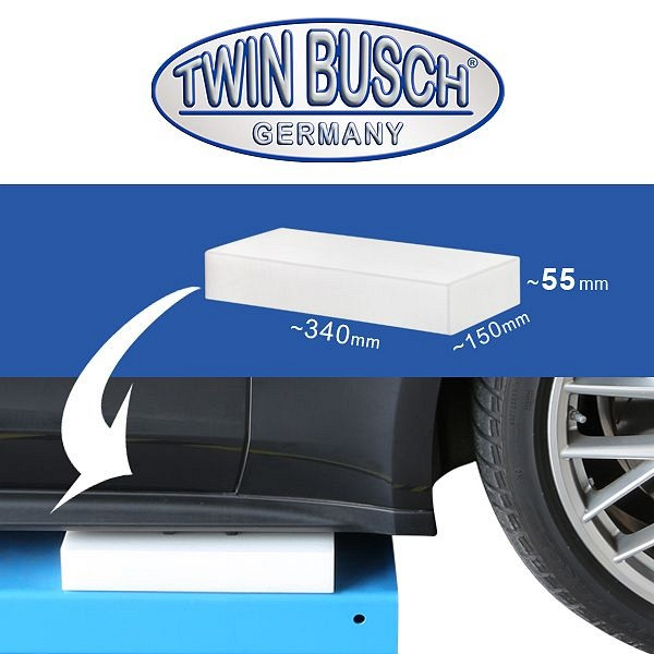 Twin Busch Polyethylen-Klotz, TWS3-PK-55, 0741187303620