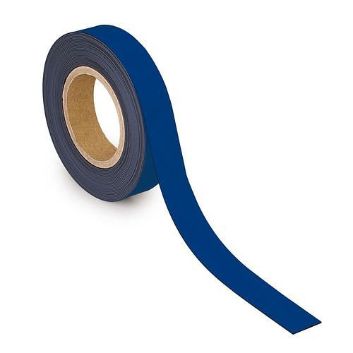 MAUL Kennzeichnungsband magnetisch, 10 m x 30 mm x 1 mm, blau, 307934