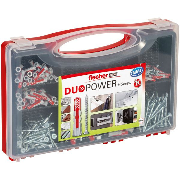 Fischer Red-Box DuoPower + Schrauben, 536091