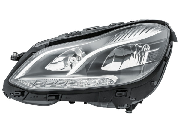 HELLA LED/Halogen-Hauptscheinwerfer, für u.a. Mercedes-Benz E-Class (W212), ECE, für Linksverkehr, links, 1LX 011 066-631