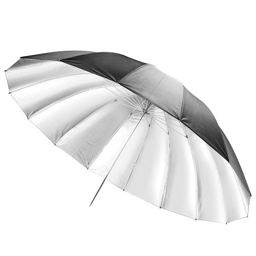 Walimex pro Reflexschirm schwarz/silber, 180cm, 1017191