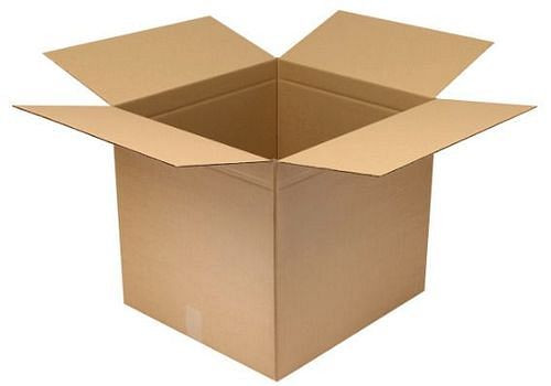 TransPak Wellpapp-Faltkarton 1-wellig, Innenmaß 550 x 500 x 500 mm, Qualität 1.30C, VE: 25 Stück, 299302