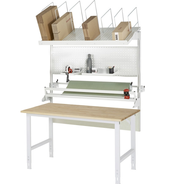 RAU Packtisch Komplettset 05, AT-Tom, B1500 x T1000, B-Platte, 06-625B10-15-VP05.12