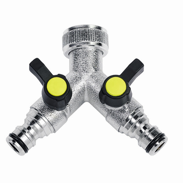 ewuaqua iWater 2-Wege-Ventil 3/4" mit Schlauchverbinder, 73465C