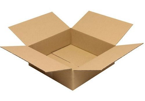 TransPak Wellpapp-Faltkarton 1-wellig, Innenmaß 300 x 300 x 100 mm, Qualität 1.20B, VE: 25 Stück, 299239
