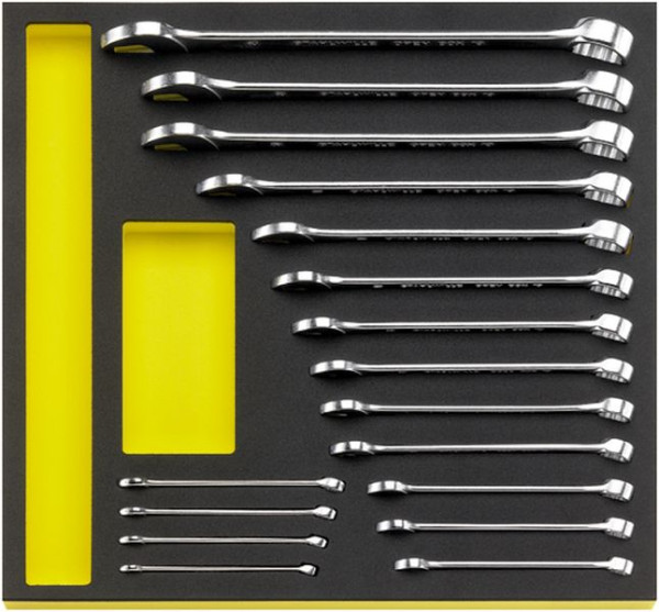 STAHLWILLE Ringmaulschlüssel in TCS Nr.TCS 13/17,6-24MM MF 2/3-Teilung 17-teilig, 96830351