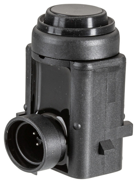 HELLA Sensor, Einparkhilfe, 4-polig, gesteckt, lackierbar, mit Befestigungsring, 6PX 358 141-011