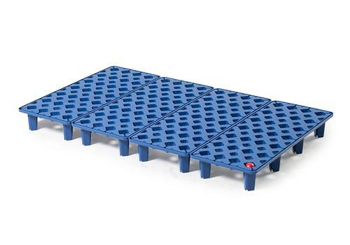 DENIOS Gitterrost aus Polyethylen (PE) für PE-Kleingebindewanne pro-line, 30 Liter, 266801