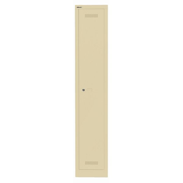 Bisley Garderobenschrank Monobloc™, 1 Abteil, 1 Fach, 606 creme, ML03S1606
