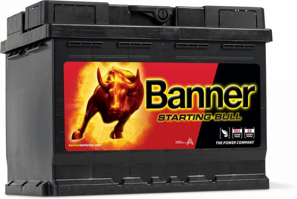 Banner Starting Bull 562 19 PKW Batterie in Erstausrüsterqualität, 010562190101