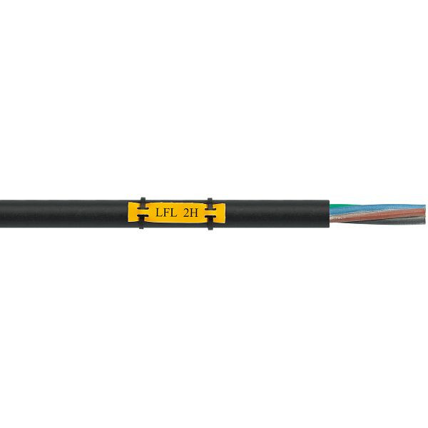 LAPP Laserdruck Etikett FLEXIMARK® LFL2H 66-9,9, gelb/Weiß, 83254765