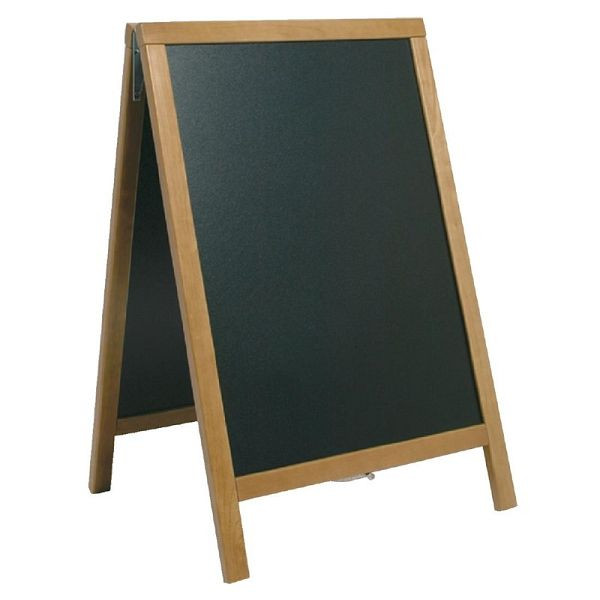 Securit Straßentafel Teakholz, Schreibfläche: 47 x 68 cm, CE414