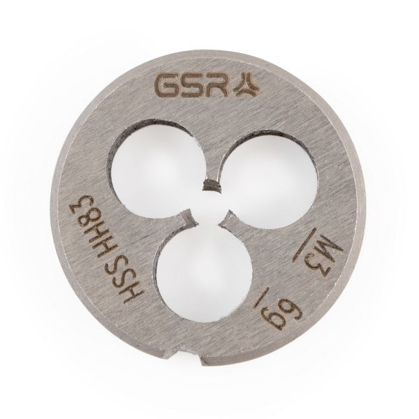 GSR Schneideisen DIN EN 22568 (DIN 223) metrisches Gewinde rechts HSS M 2,2, 00402090