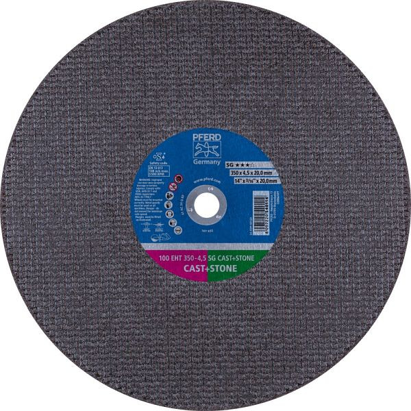 Pferd Trennscheibe 100 EHT 350-4,5 SG CAST+STONE/20,0, VE: 10 Stück, 61329530