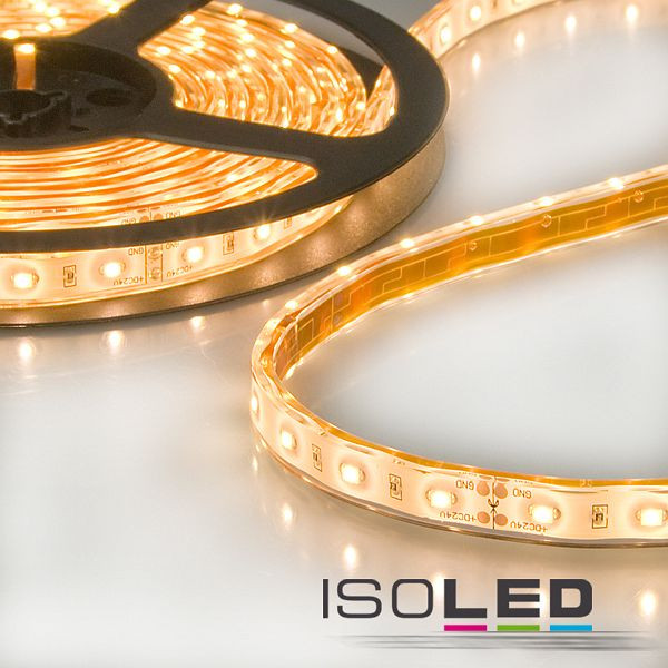 ISOLED LED AQUA827 Flexband, 24V DC, 4,8W, IP68, 2700K, 5m Rolle, 60 LED/m, 111780