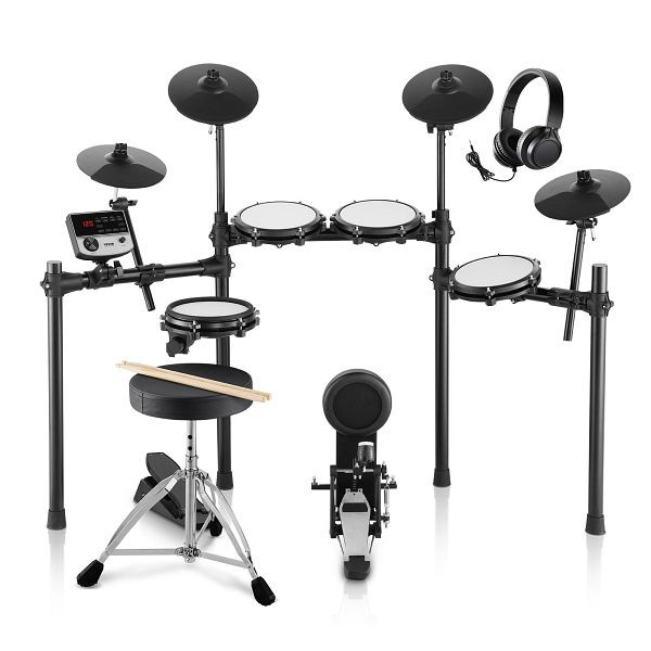 VEVOR E-Drum-Set Elektronisches Schlagzeug, 203,2mm Trommeln E-Drums USB-MIDI, SJZJDZGSJZJWR6CUZV2