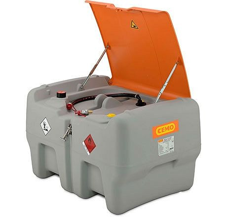 Cemo Dieseltank-Mobil Easy 440 L, ohne Pumpe, Schnellkupplung und Klappdeckel, 11110