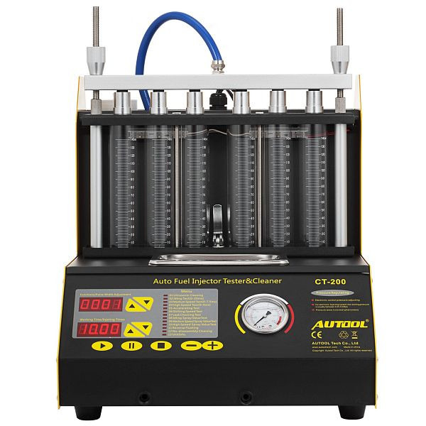 VEVOR Autool Ct200 Ultraschall Benzin Injektor Reiniger Tester 6 Zylinder, PYQQXJAUTOOLCT200V2