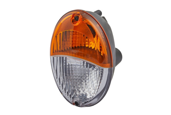 HELLA Blinkleuchte - Agroluna - Halogen - 12V - Einbau/Anbau/geschraubt - Lichtscheibenfarbe: gelb - Stecker: Flachstecker - links/rechts, 2BE 343 130-081