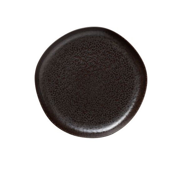 WAS Teller, flach, Ø 28 cm, metallic brown, VE: 6 Stück, 462001028