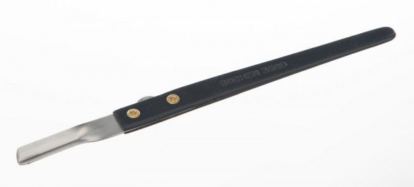 Bochem Dosierspatel mit Stellrad, 18/10 Stahl, L=190mm, Klinge 50x12mm, Griff aus PP, 3540