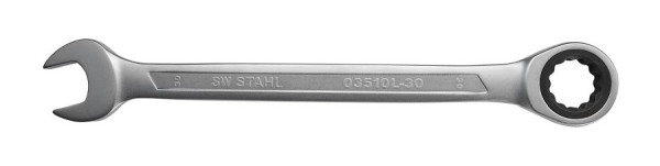 SW-Stahl Gabelringratschenschlüssel, 30 mm, 03510L-30, 4033592134729