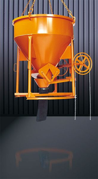 Eichinger Betonsilo 1016KR.1, 150l, Angeschweißte Kette, Kettenrad, Auslauf Ø 150 mm, 10160102300000