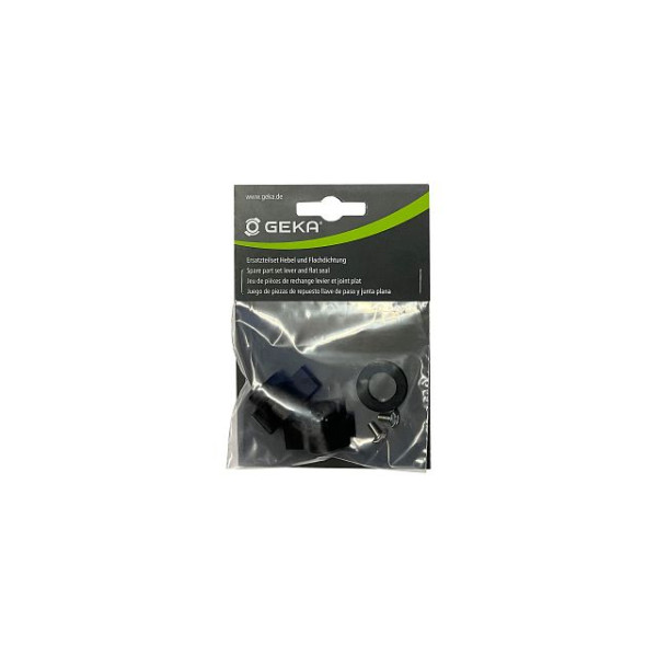 GEKA Ersatzteilset Hebel und Flachdichtung 2xHebel, 2xSchraube Edelst., 1xFlachdichtung, Karte, VE: 5 Stück, 46.0440.8