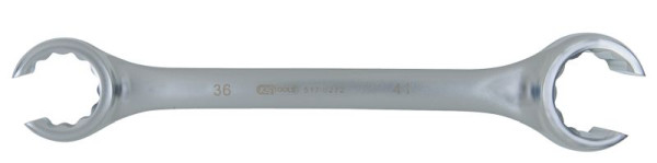 KS Tools Offener Doppel-Ringschlüssel, abgewinkelt, 36x41mm, 517.0272